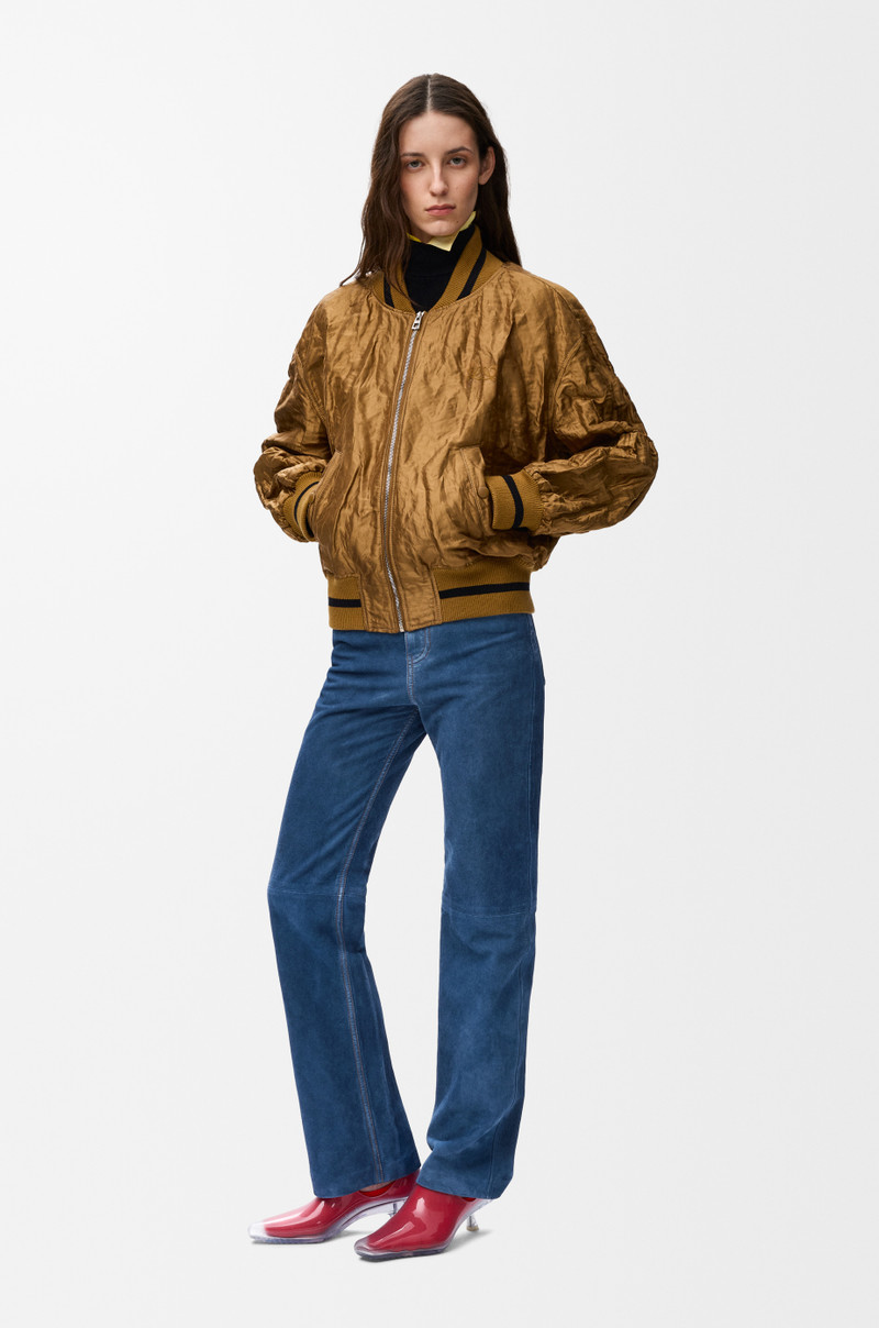 Loewe Bomber jacket in technical fabric outlook