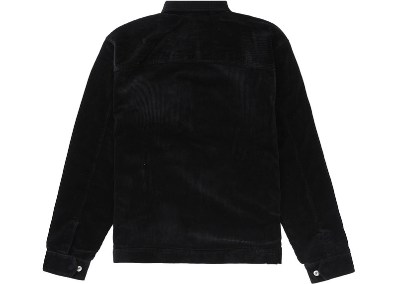 Supreme Supreme Corduroy Zip Jacket Black outlook
