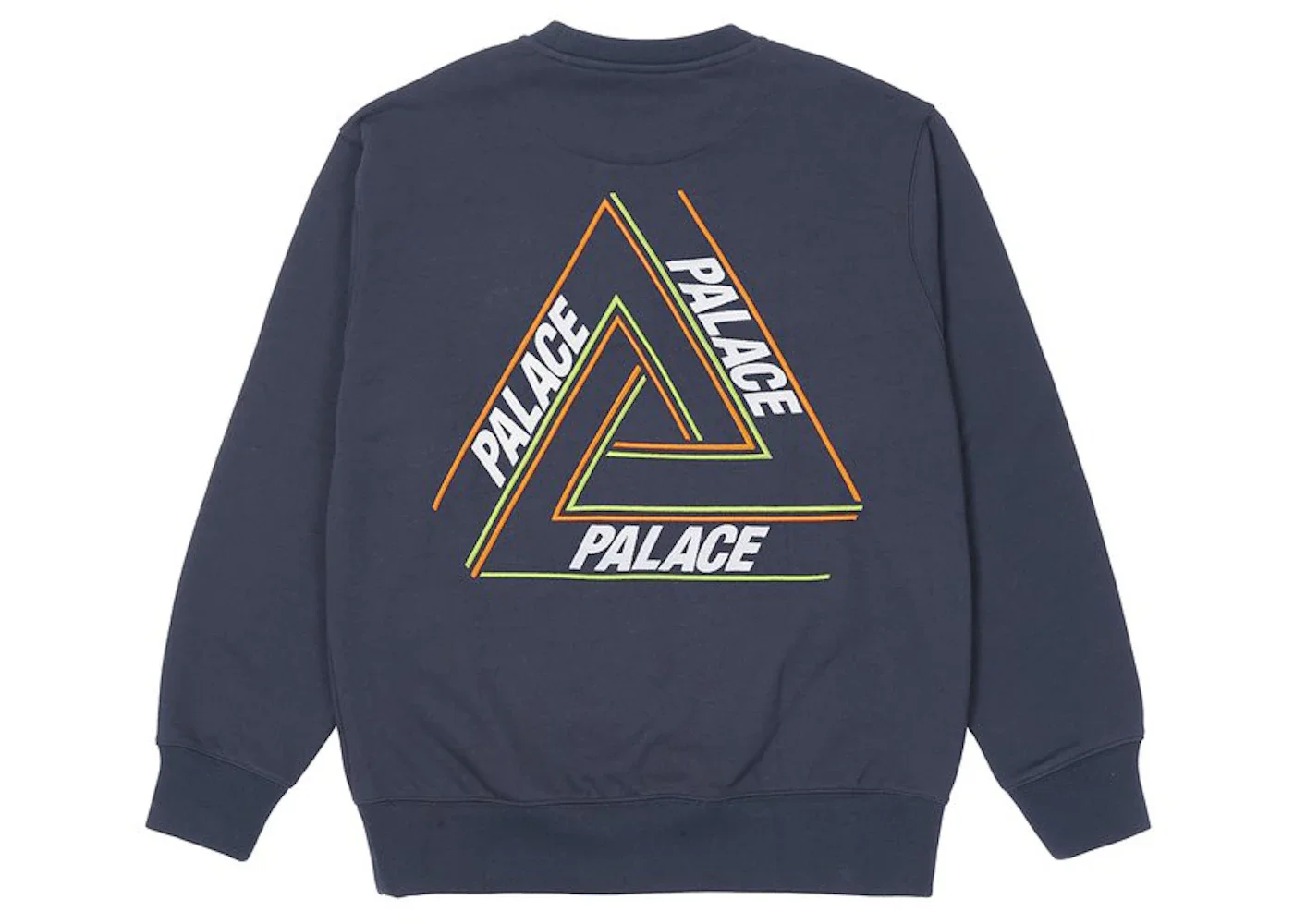 Palace Basically A Tri-Ferg Crew Navy - 1