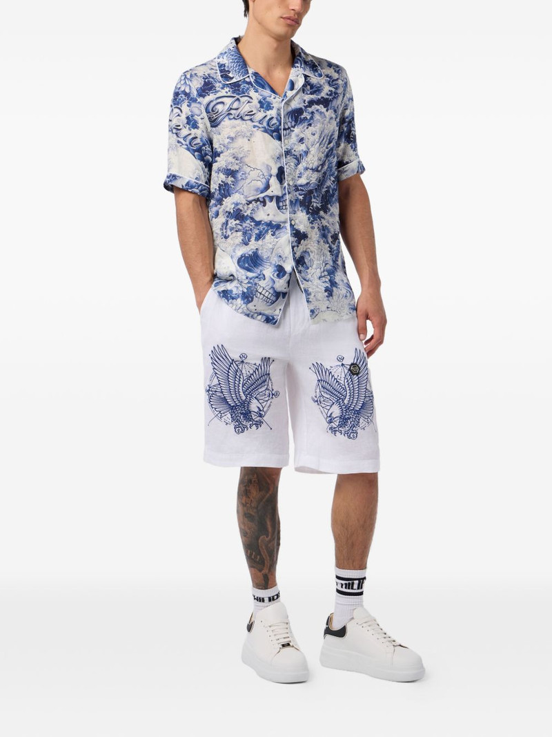 PHILIPP PLEIN printed shirt outlook