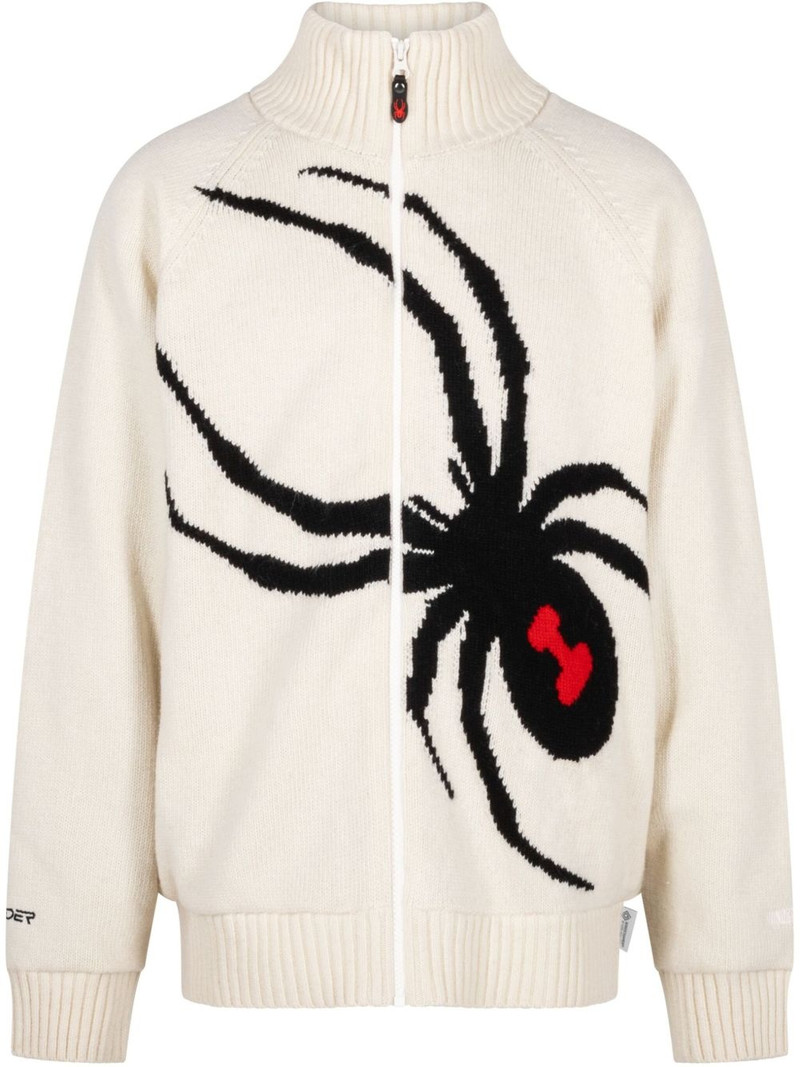 x Spyder zip-up "Stone" cardigan - 1