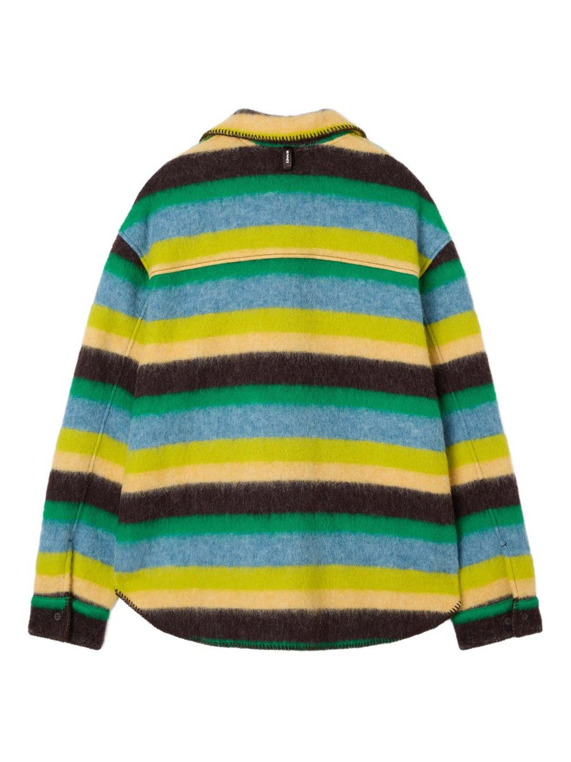 SUNNEI striped over shirt outlook