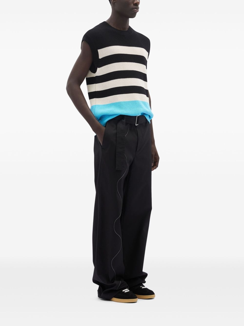 straight-leg trousers - 3