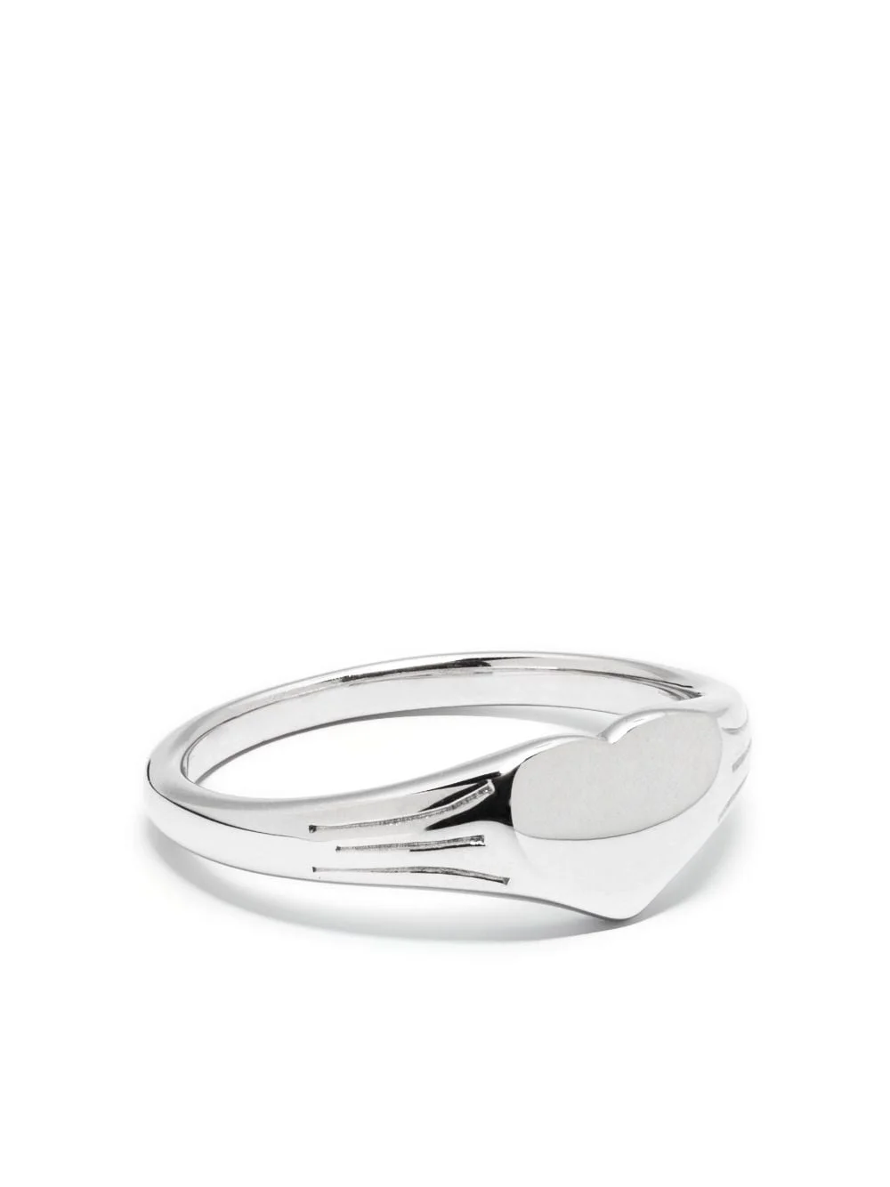 Heart engraveable ring - 1