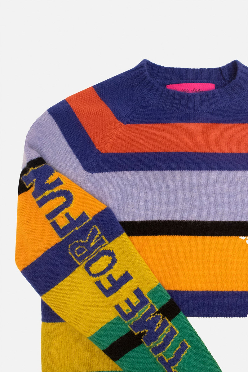 The Elder Statesman TIME FOR FUN CREW outlook