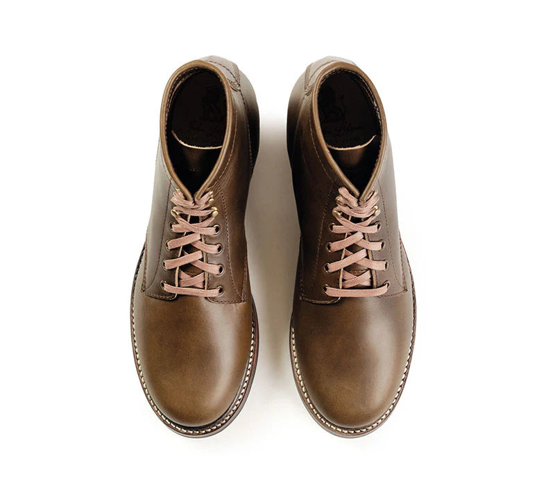 LK-040 El Capitan Horween CXL Leather Dark Olive - 6
