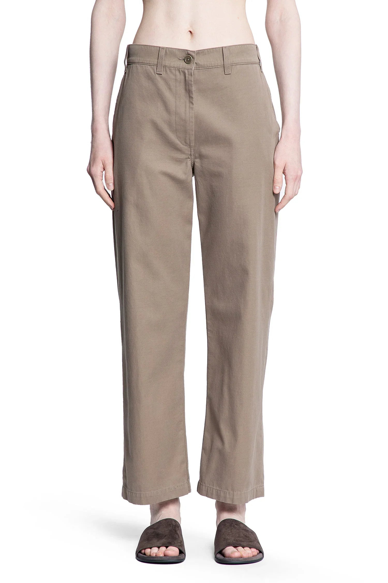 Zalenka-Pants-In-Cotton-And-Cashmere - 1