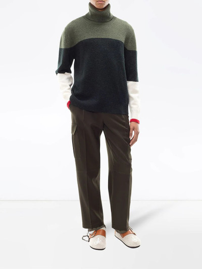 JW Anderson colourblock knitted jumper outlook