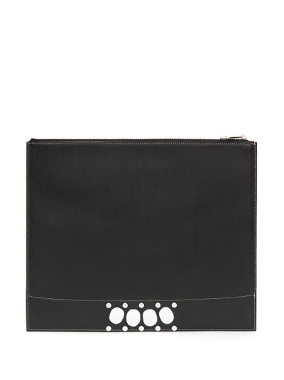 Alexander McQueen leather zip pouch outlook