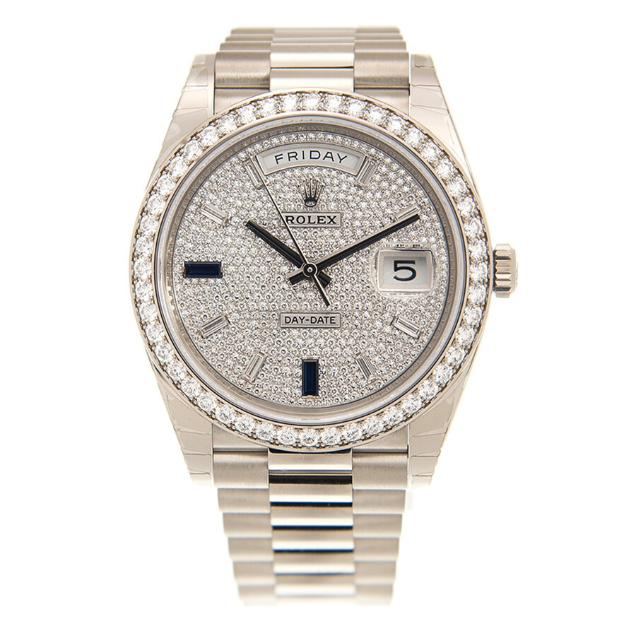 Rolex Day-Date 40 Automatic Diamond Men's Watch 228349rbr-0036 - 2