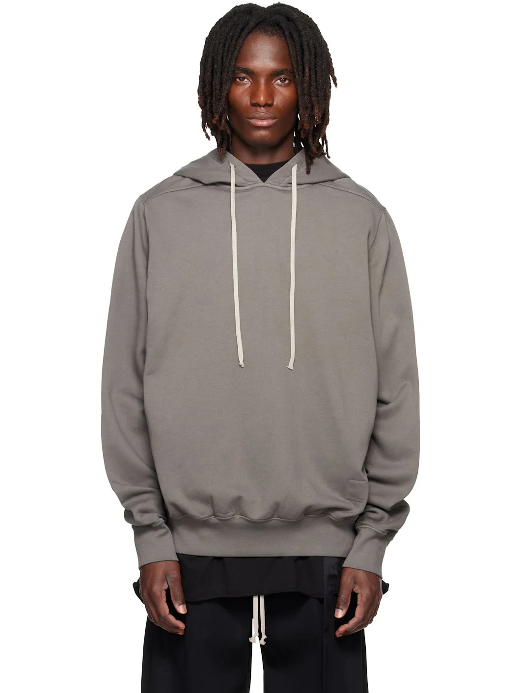Gray Tower Oversized Hoodie - 1