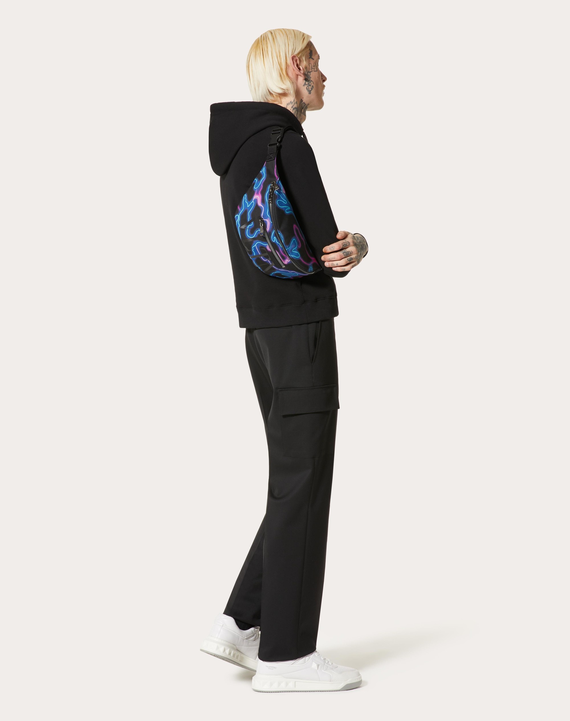 NEON CAMOU BELT BAG IN NYLON - 6