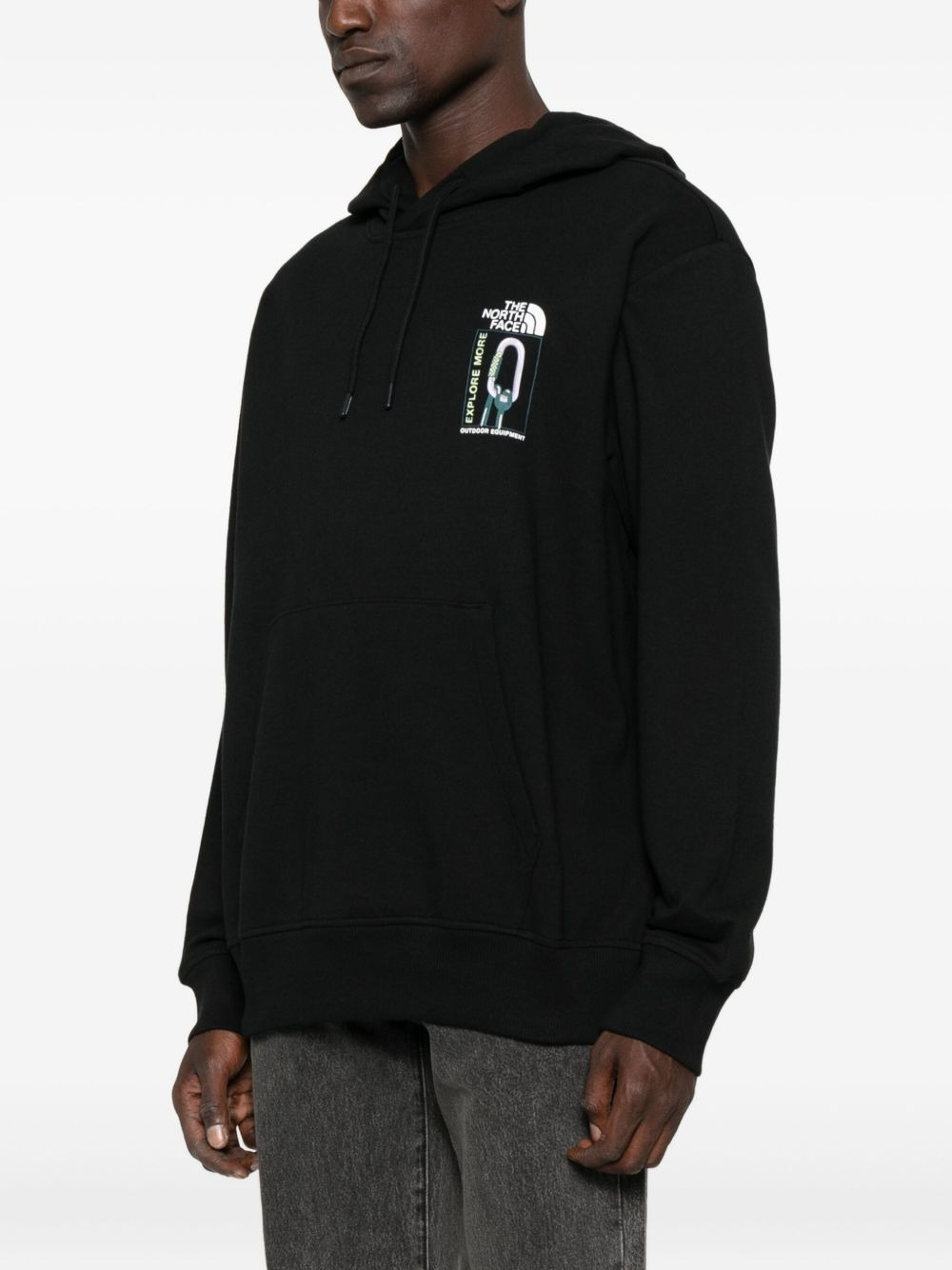 graphic-print hooded sweatshirt - 4