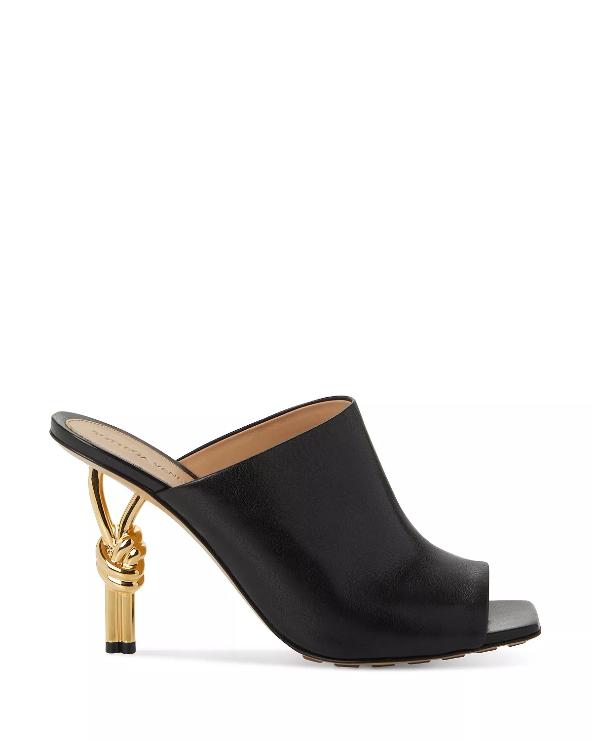 Women's Knot Slip On High Heel Sandals - 3