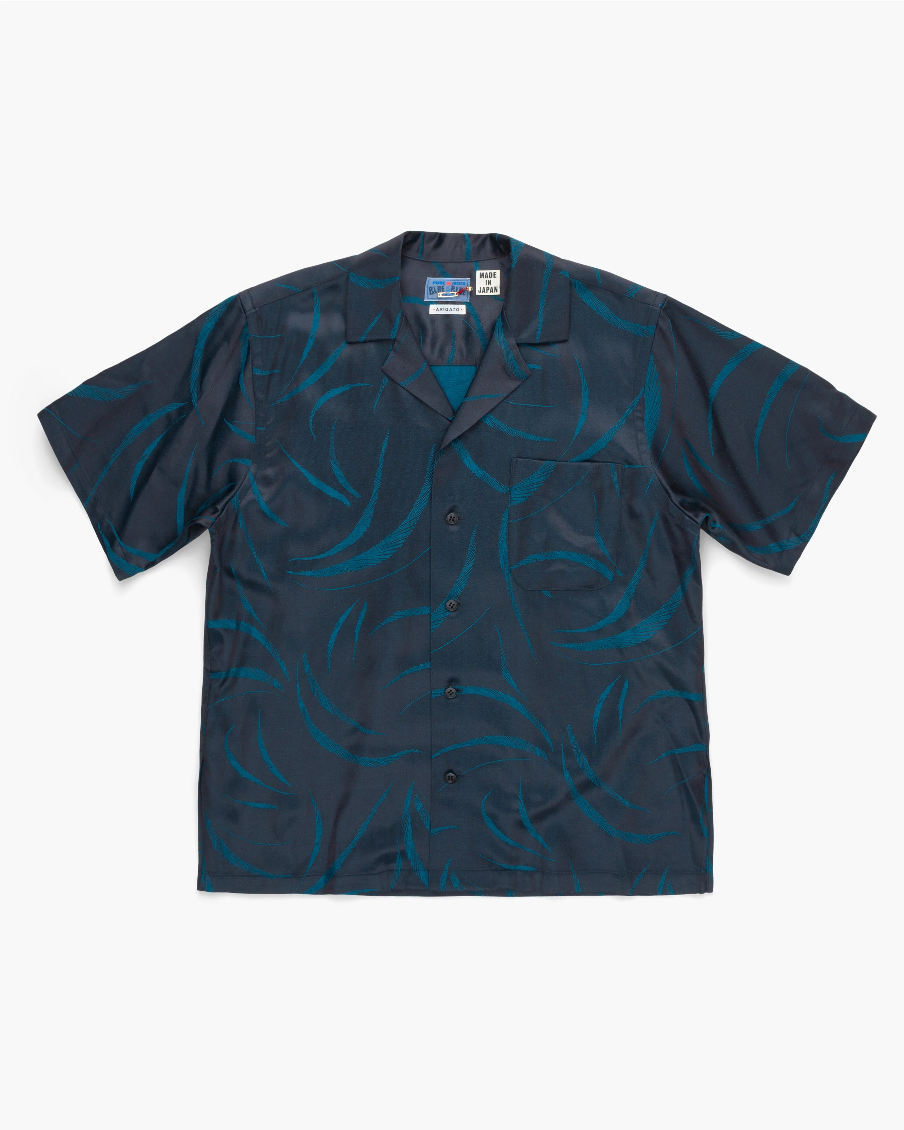 Mebuki Pattern Aloha Shirt - 1