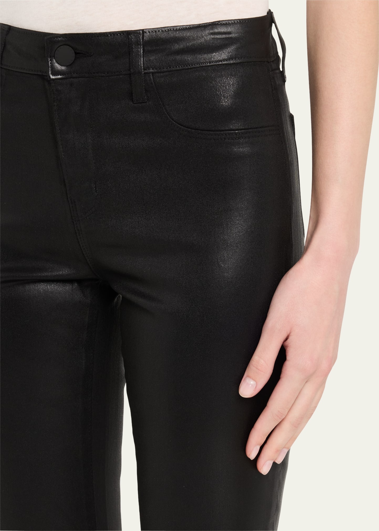 Selma High-Rise Sleek Baby Boot Jeans - 5