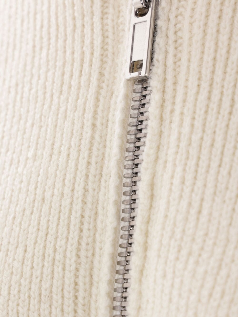 zipped hooded cardi-coat - 3