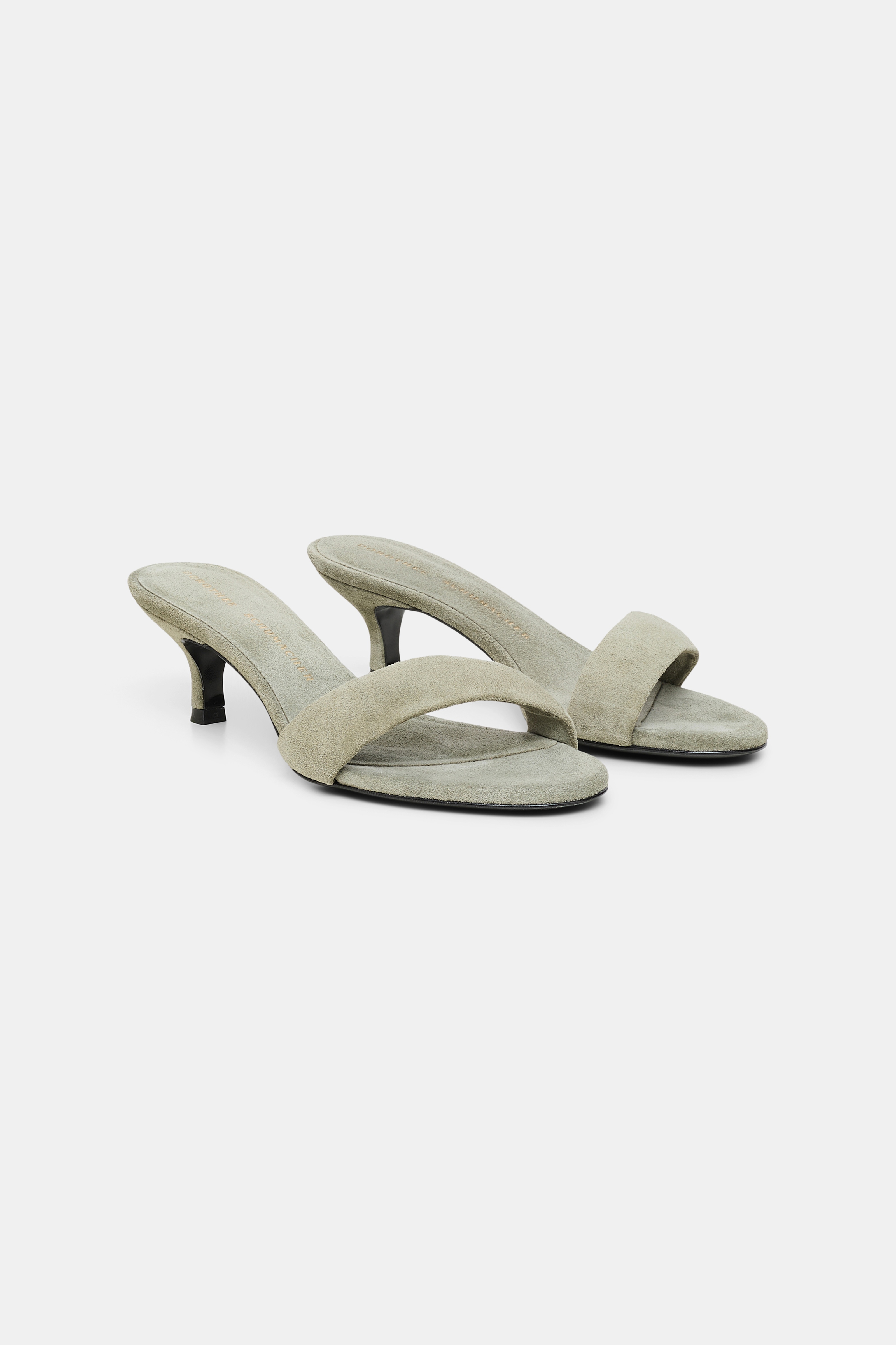 SUEDE SENSATION kitten heel sandal - 8