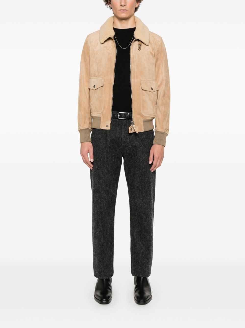 suede jacket - 2