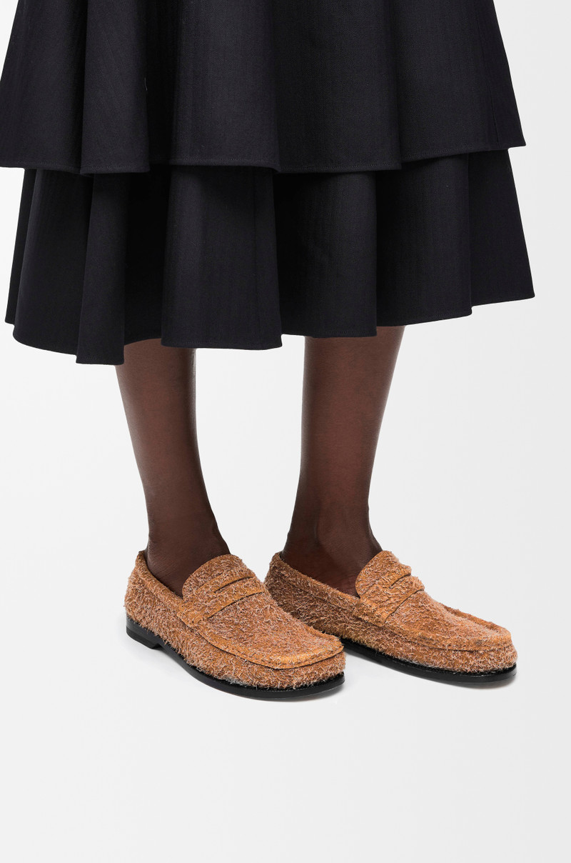 Loewe Campo loafer in brushed suede outlook