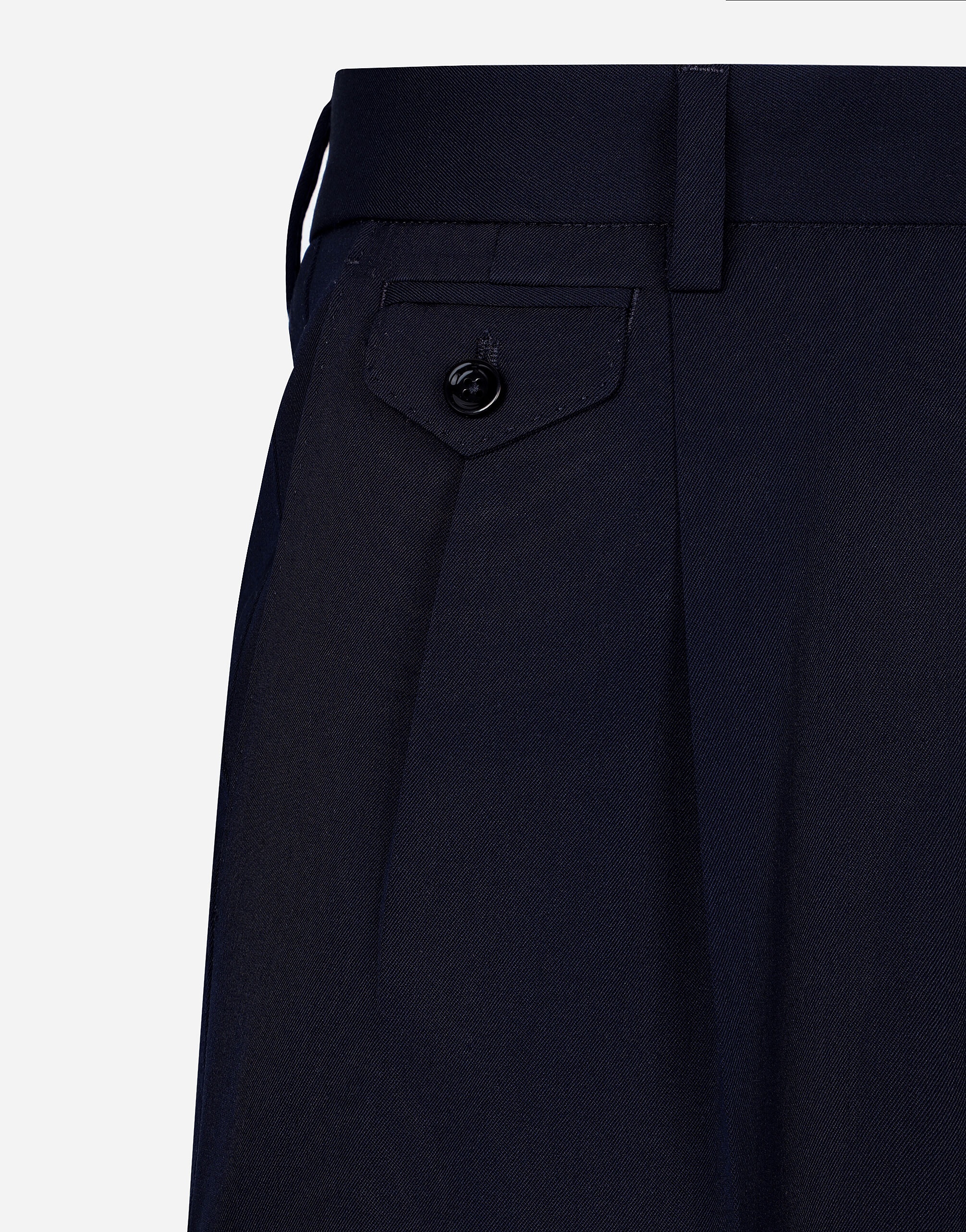 Tailored stretch twill pants - 5