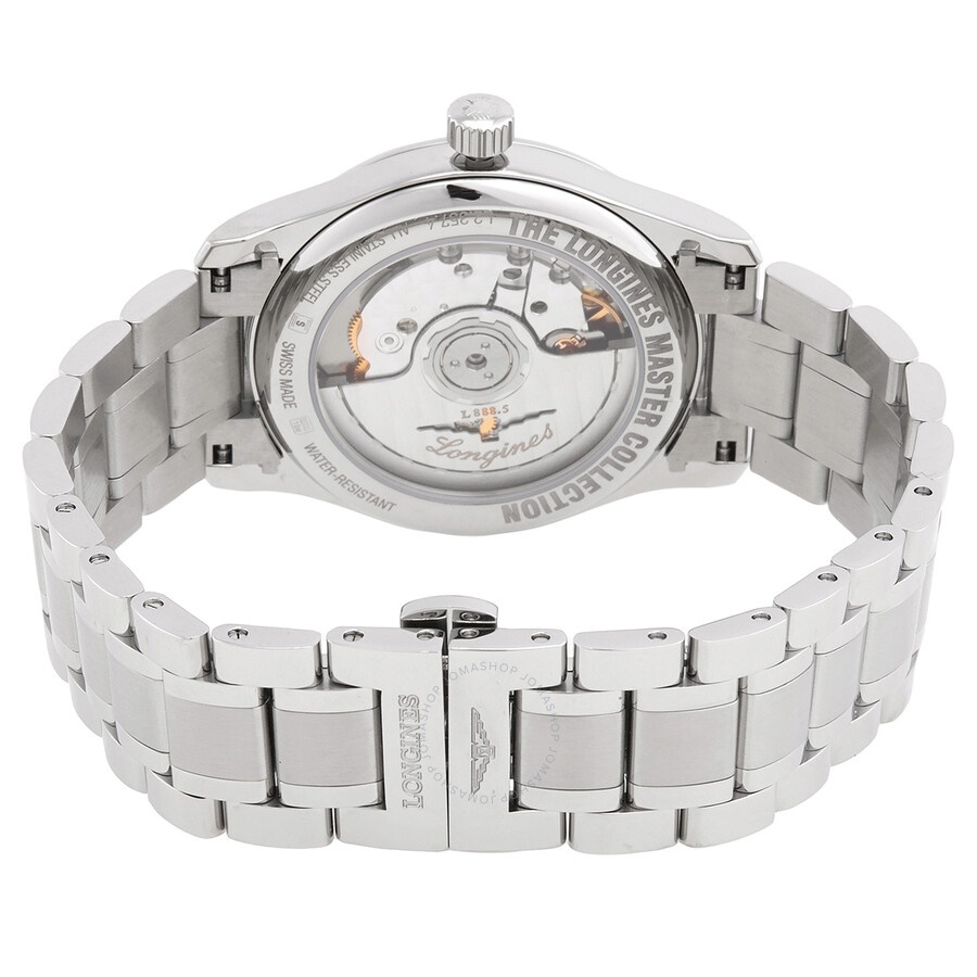 Longines Master Automatic Diamond Brown Dial Ladies Watch L2.357.4.07.6 - 3