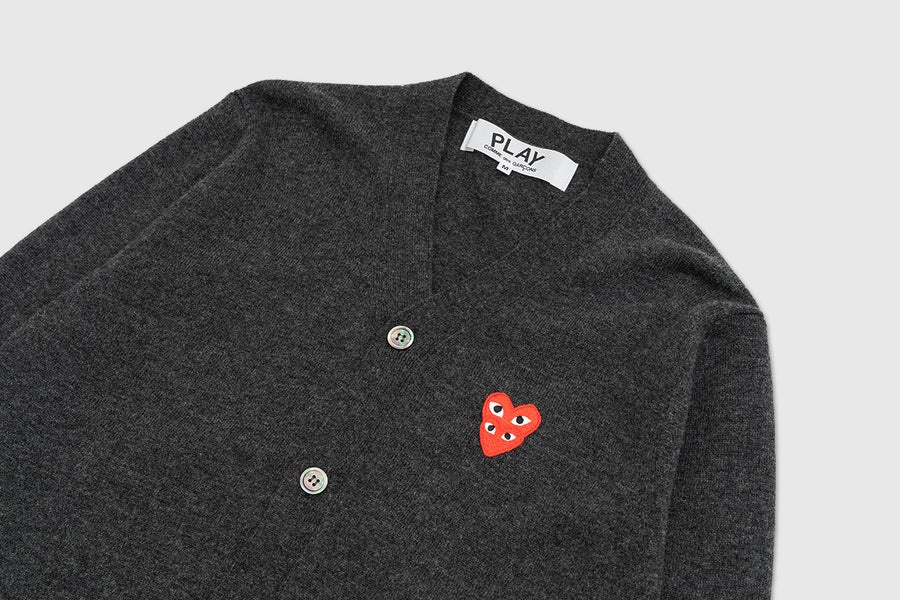 DOUBLE RED HEART CARDIGAN - 2