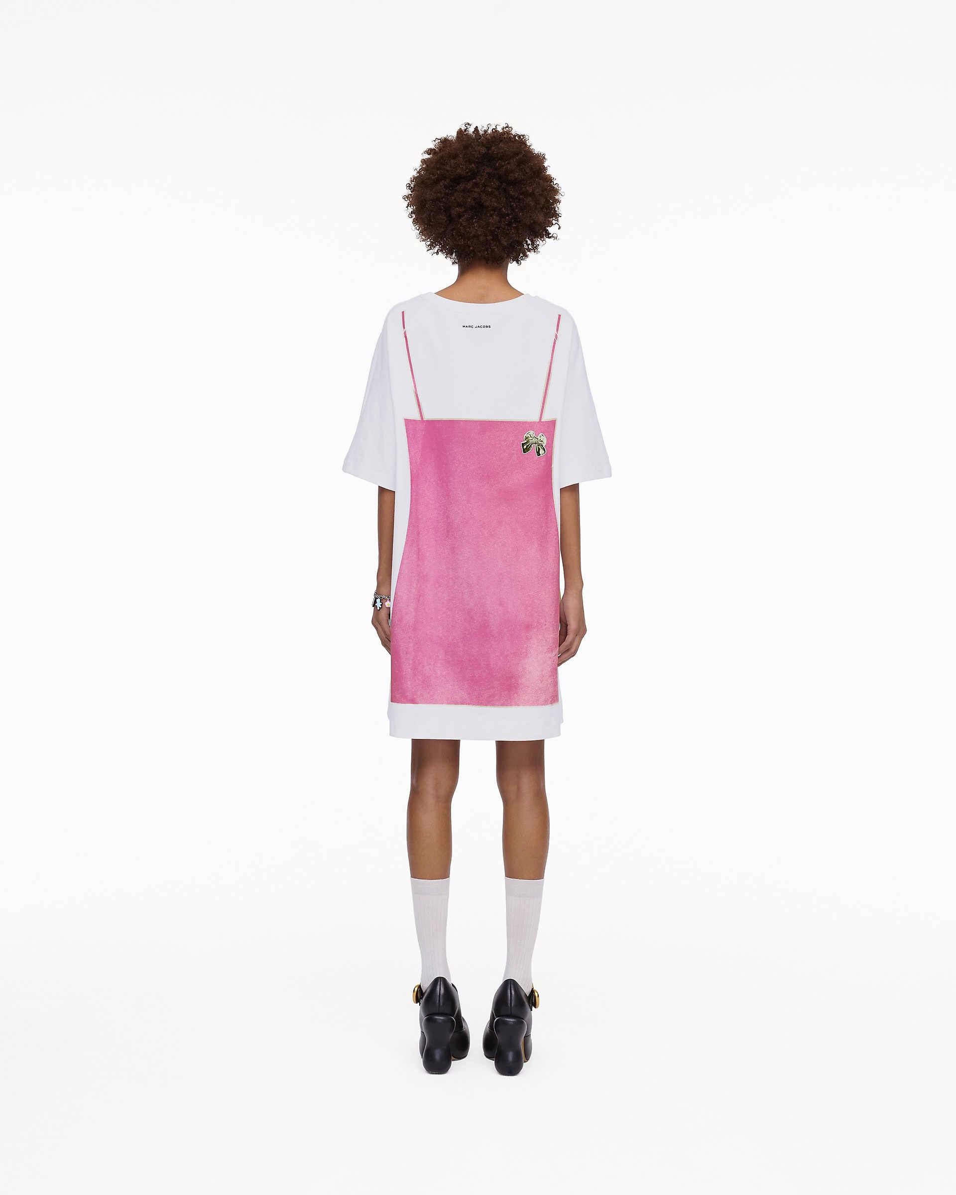 TROMPE L'OEIL T-SHIRT DRESS - 4