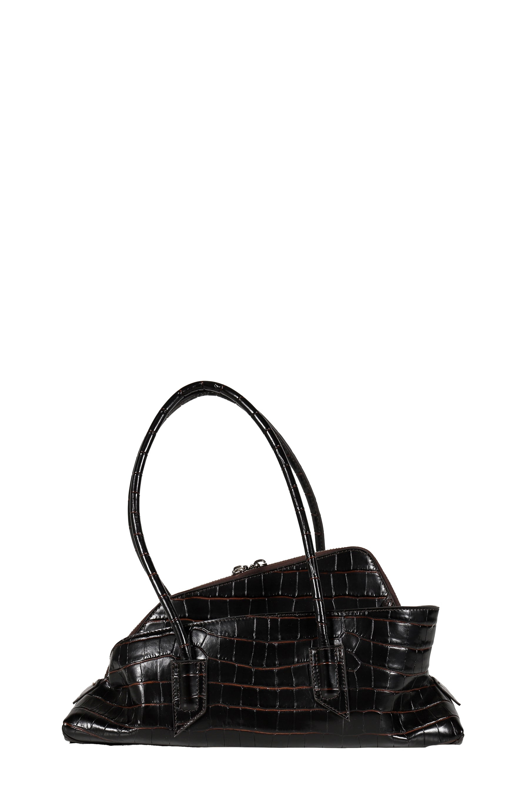 LA PASSEGGIATA SMALL TOP HANDLE / BROWN - 5