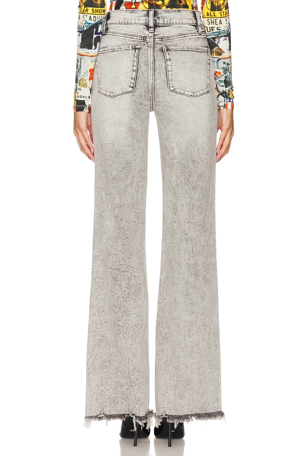 Delancey High Rise Relaxed Boot Cut Jean - 4