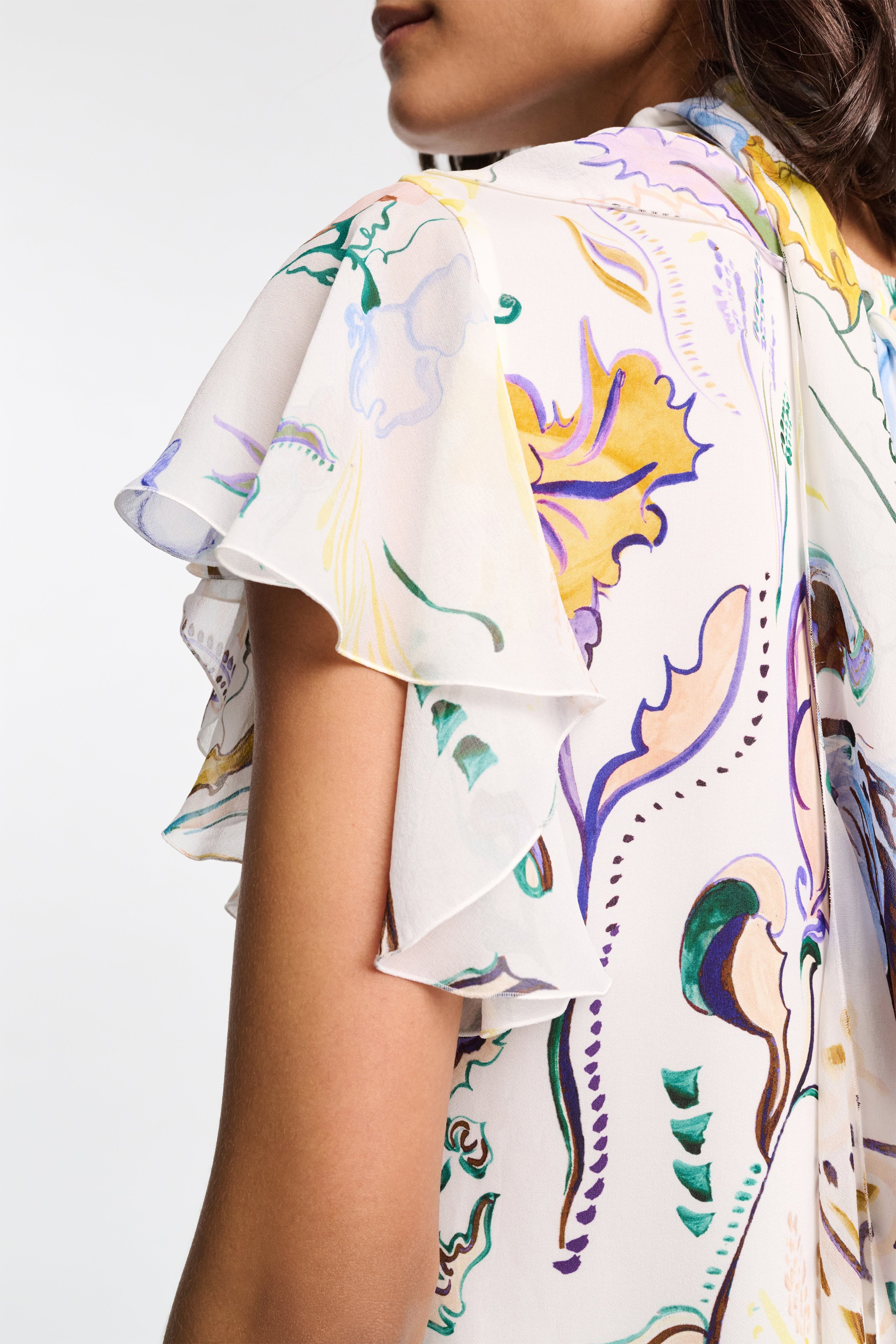 FLORAL TWIST dress - 7