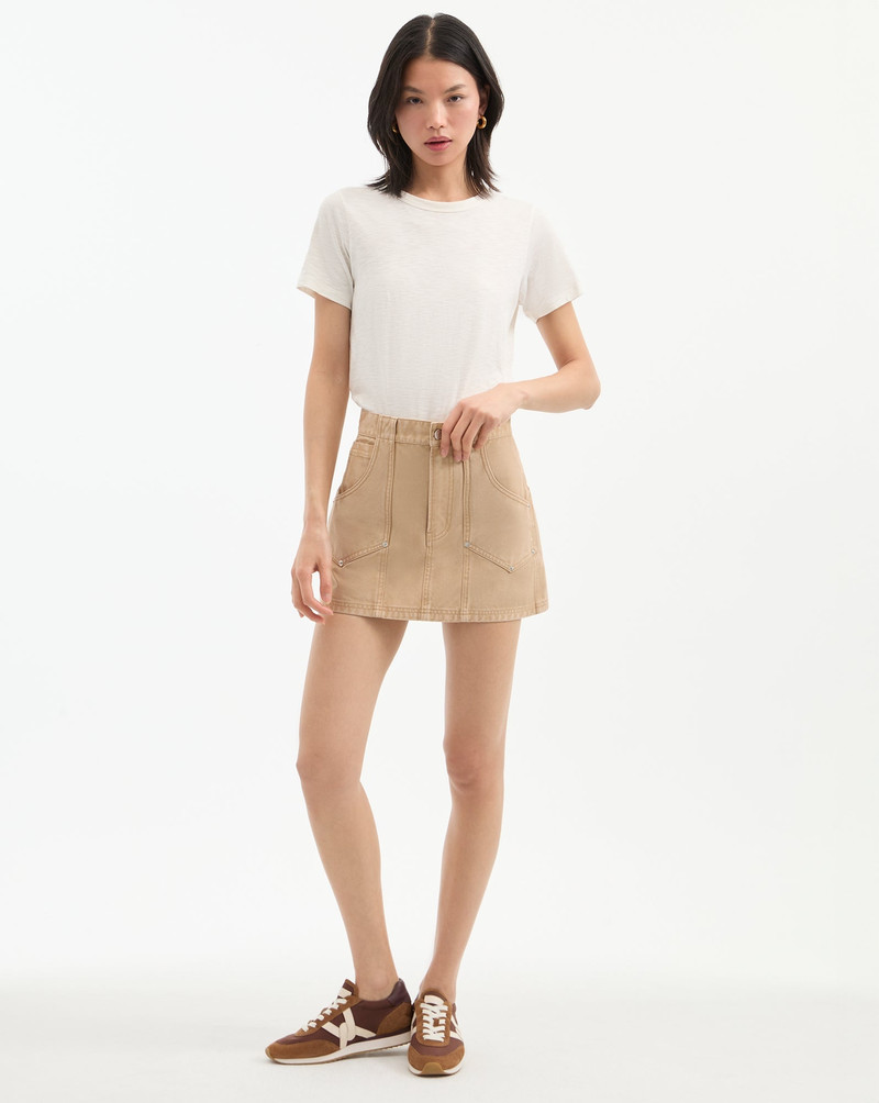 VERONICA BEARD STELENE DENIM SKIRT outlook