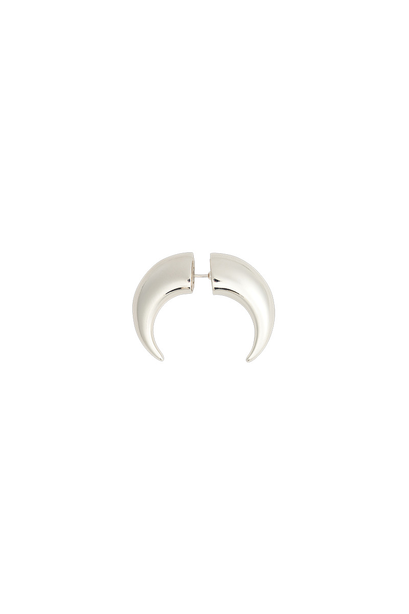 Regenerated Tin Shamanic Stud Earring - 1