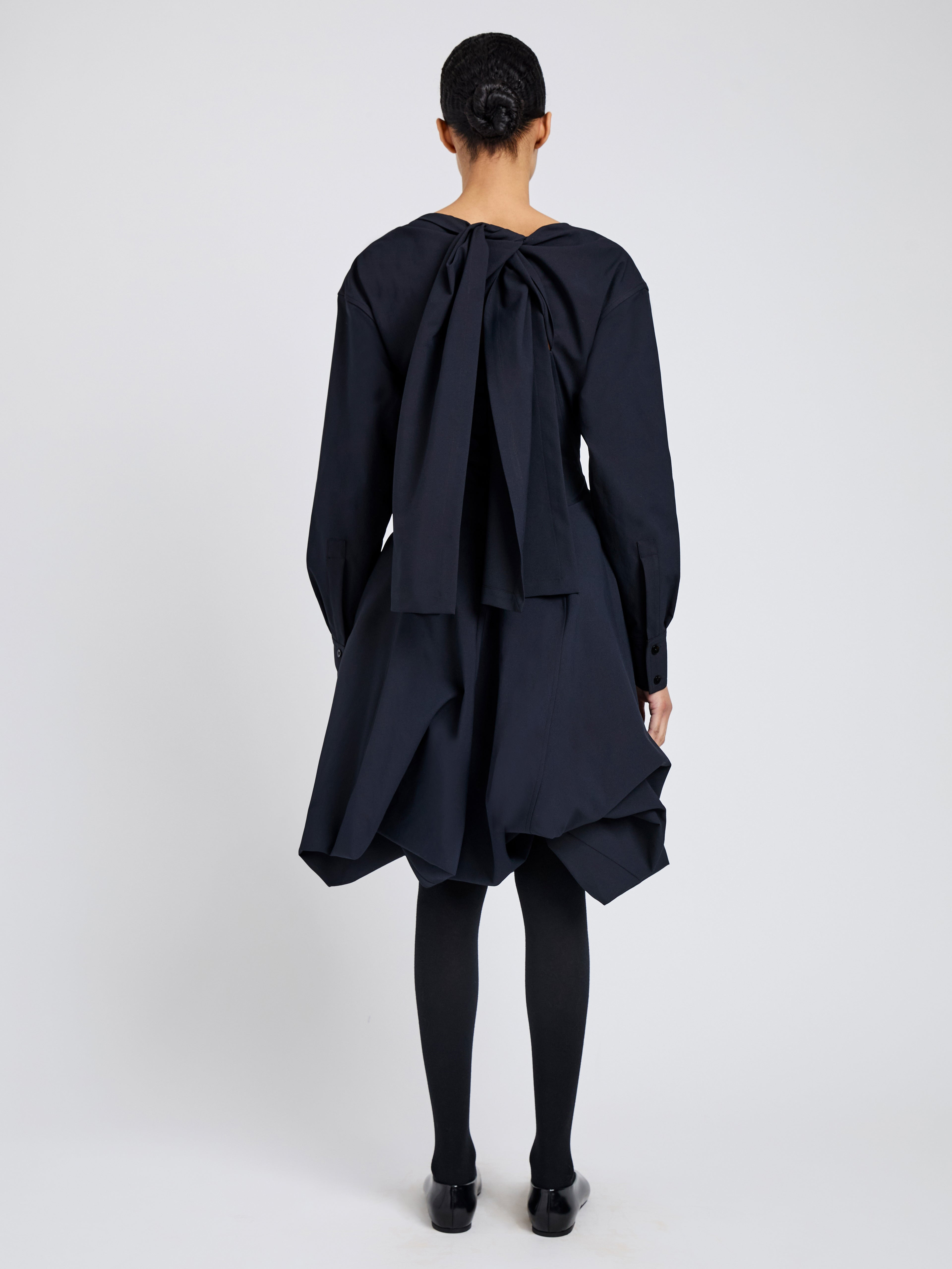Tiana Dress in Bi Stretch Cotton Nylon - 4