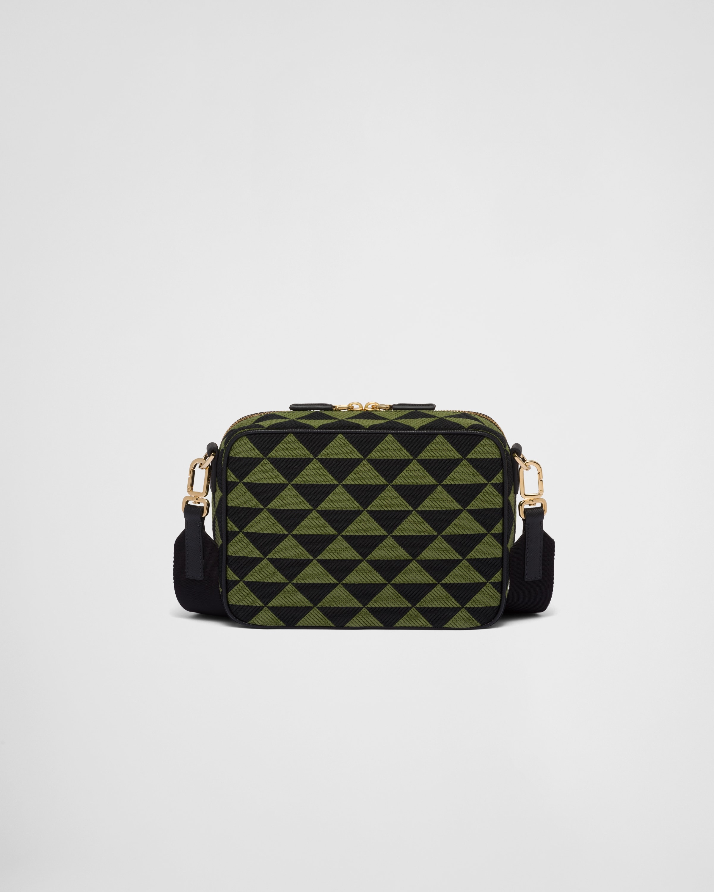 Prada Symbole embroidered fabric bag - 4