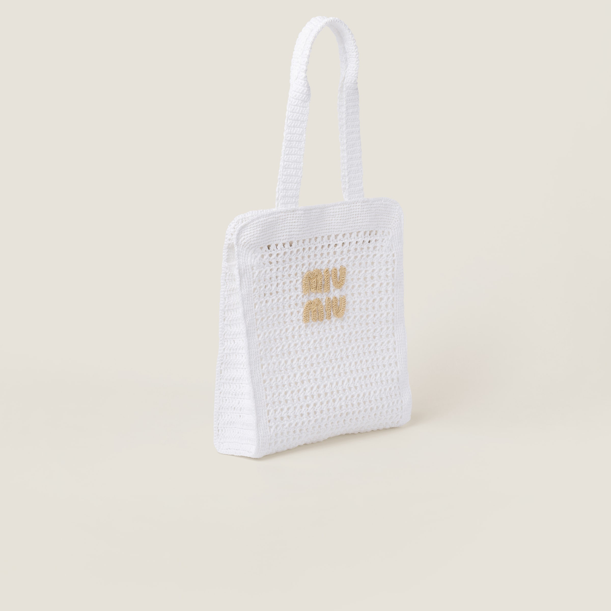 Woven fabric tote bag - 3