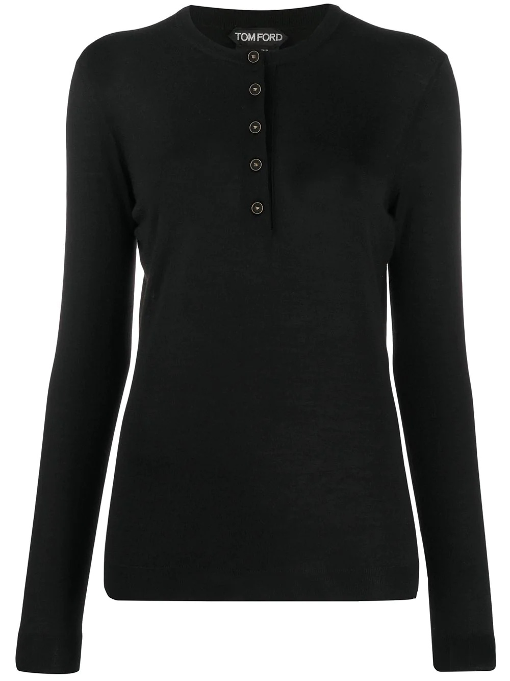 long sleeve polo shirt - 1