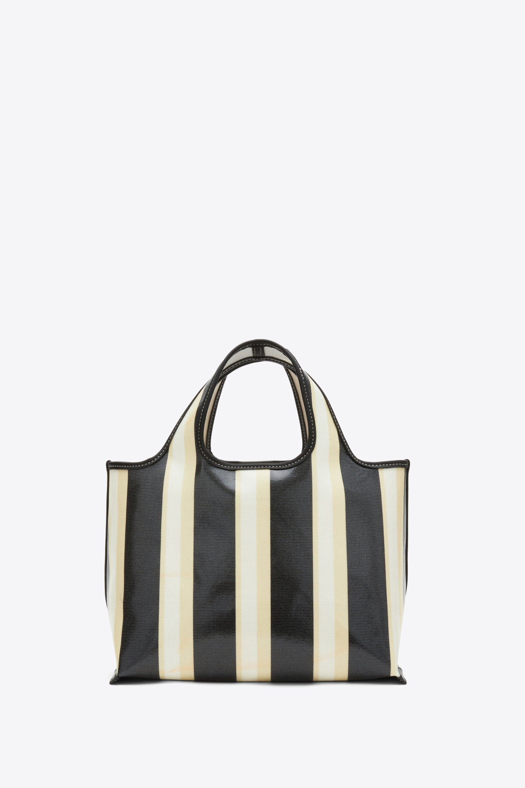 Dual Stripe Mini Market Tote - 3