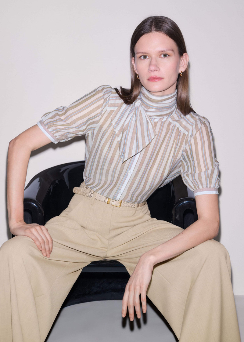 Soft Stripe Blouse 4