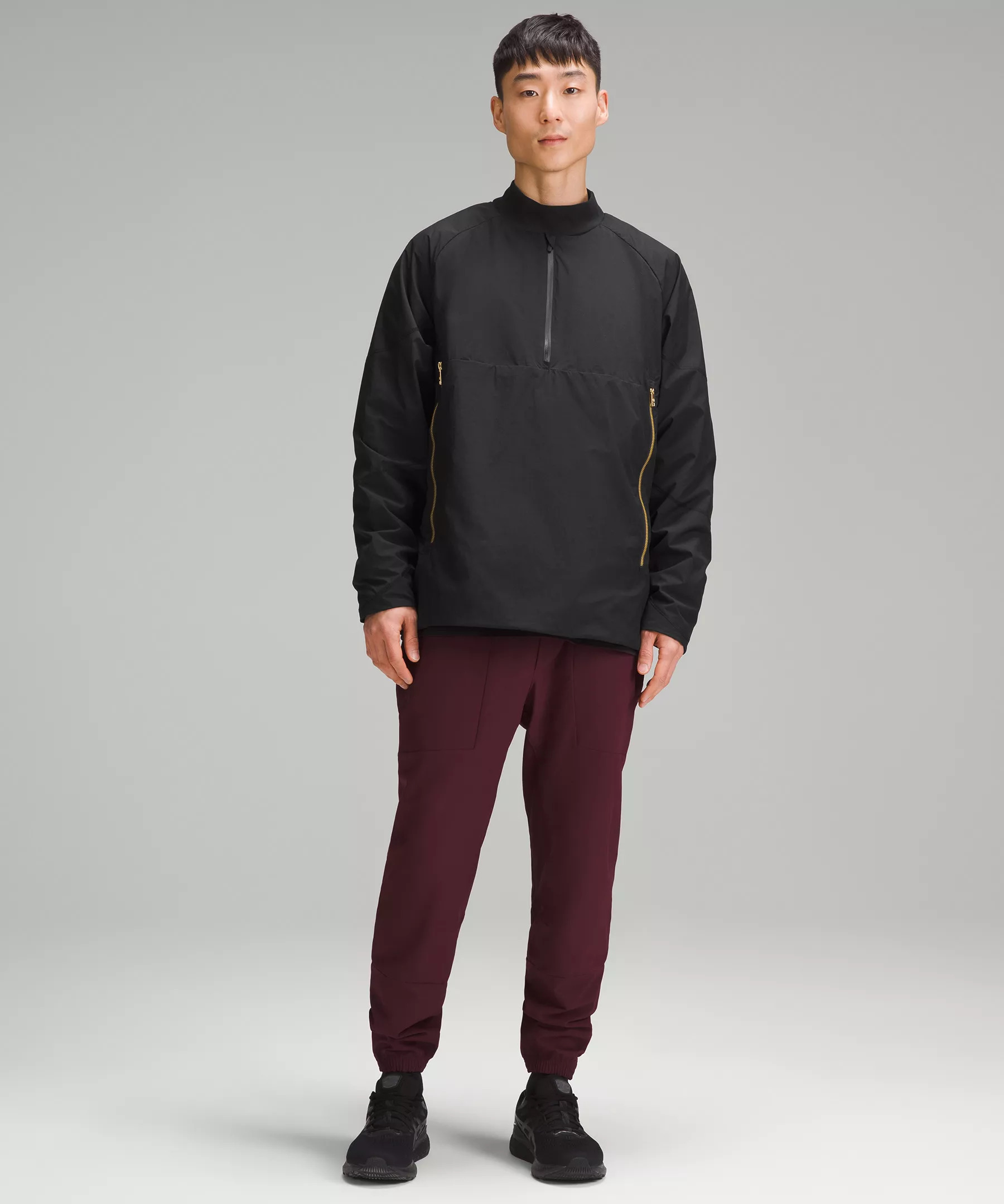 Lunar New Year Lined Insulation Half-Zip Pullover - 2