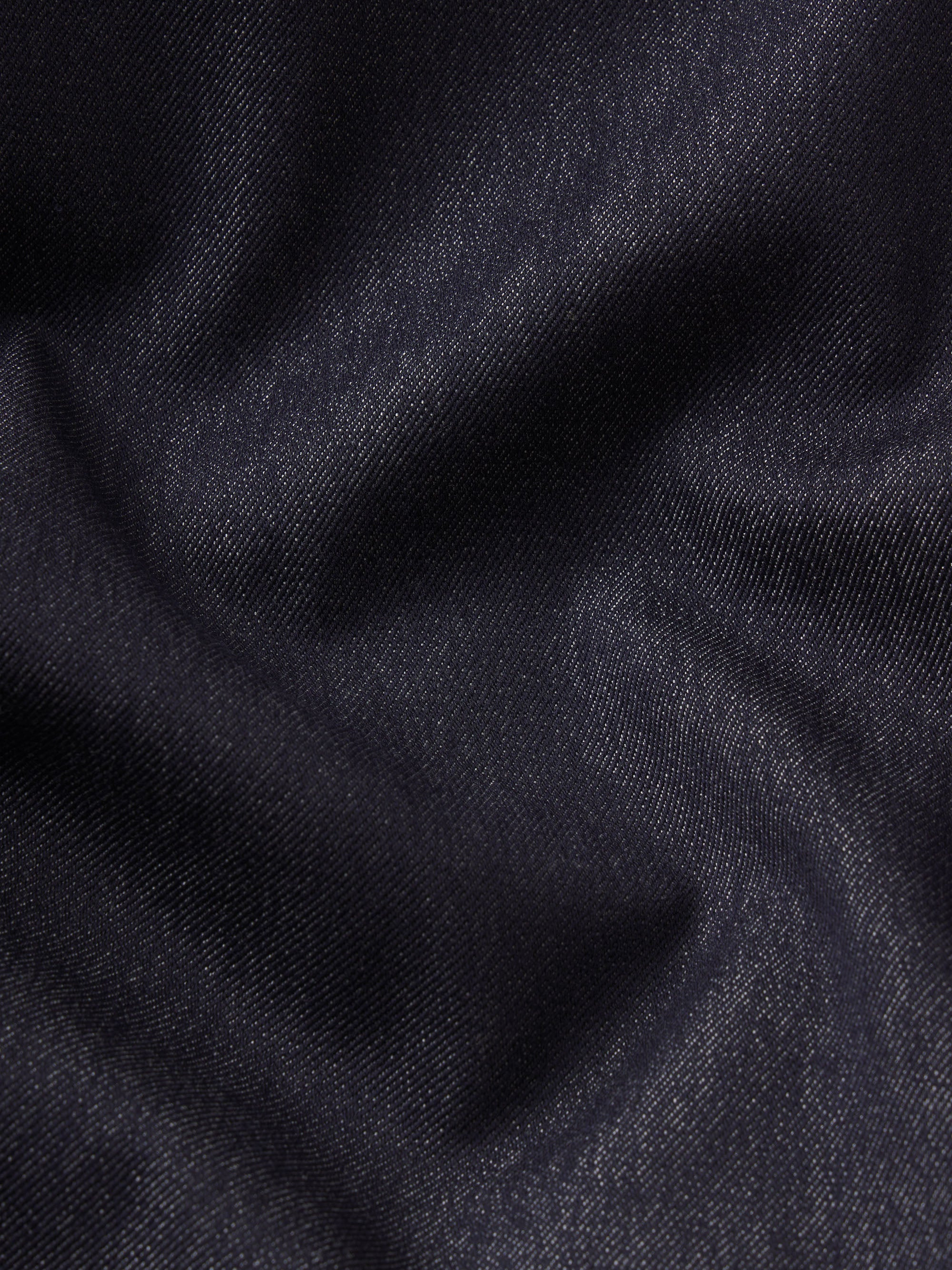 The Atelier Cloaked Overcoat in Denim - 4
