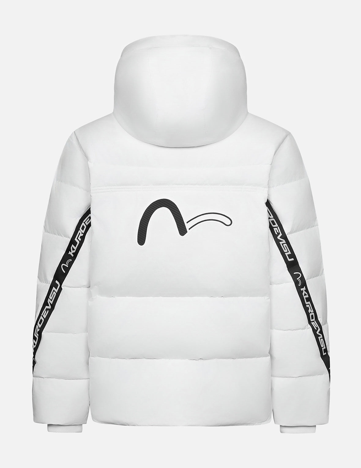 Seagull Print and Logo Tape Regular Fit Down Jacket - 2