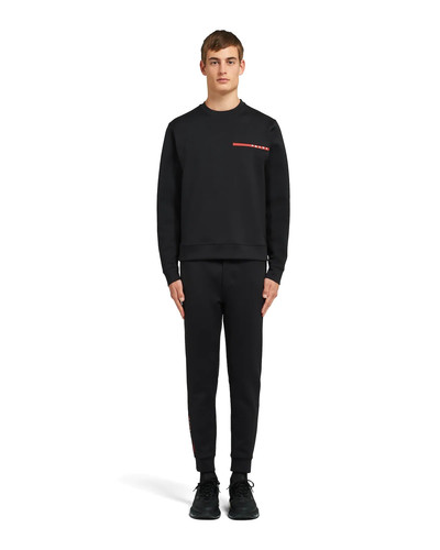 Prada Double Technical Jersey sweatshirt outlook