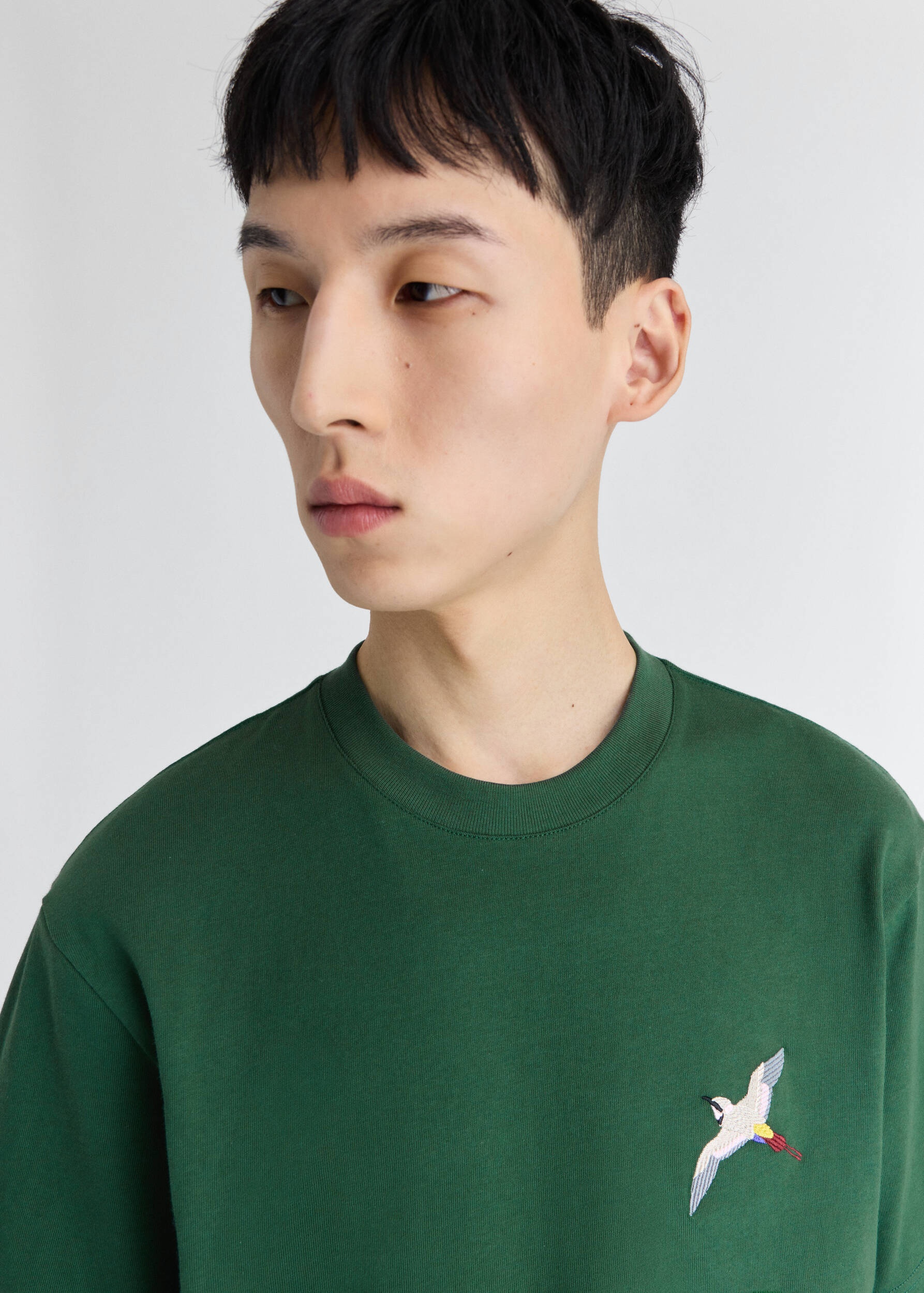 Single Bee Bird T-shirt - 5