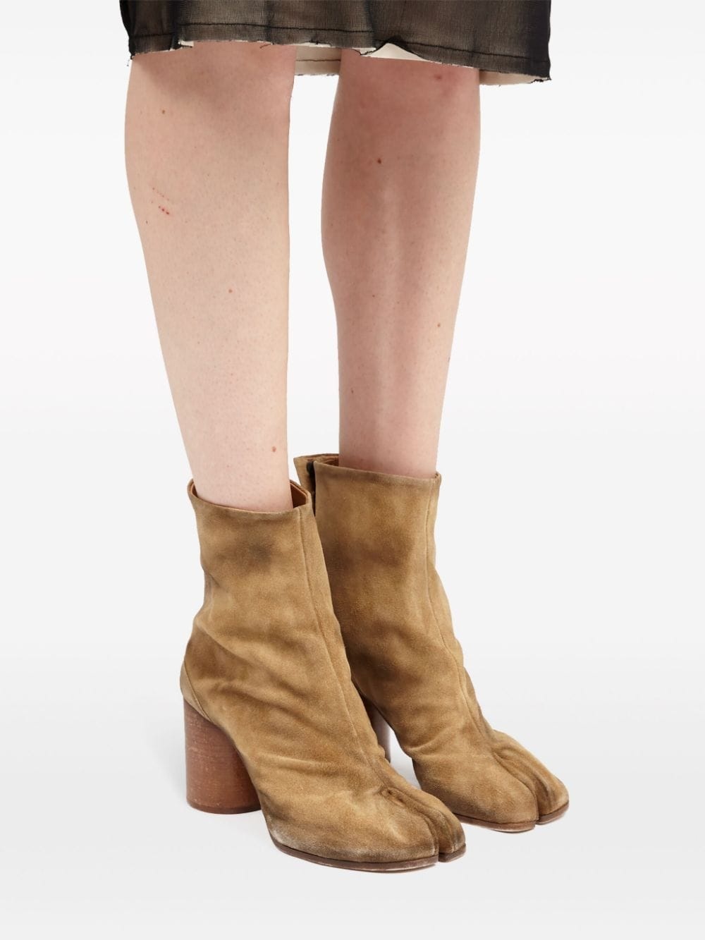 Tabi 60mm suede ankle boots - 6