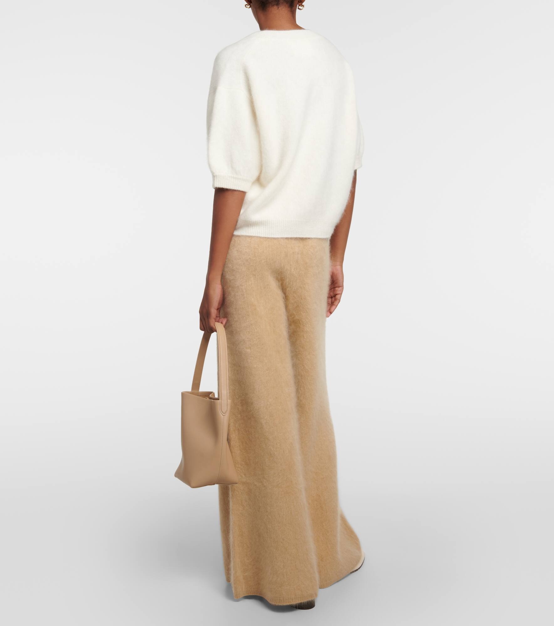 Juniper brushed cashmere top - 3