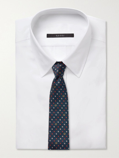 GUCCI 7cm Silk-Jacquard Tie outlook