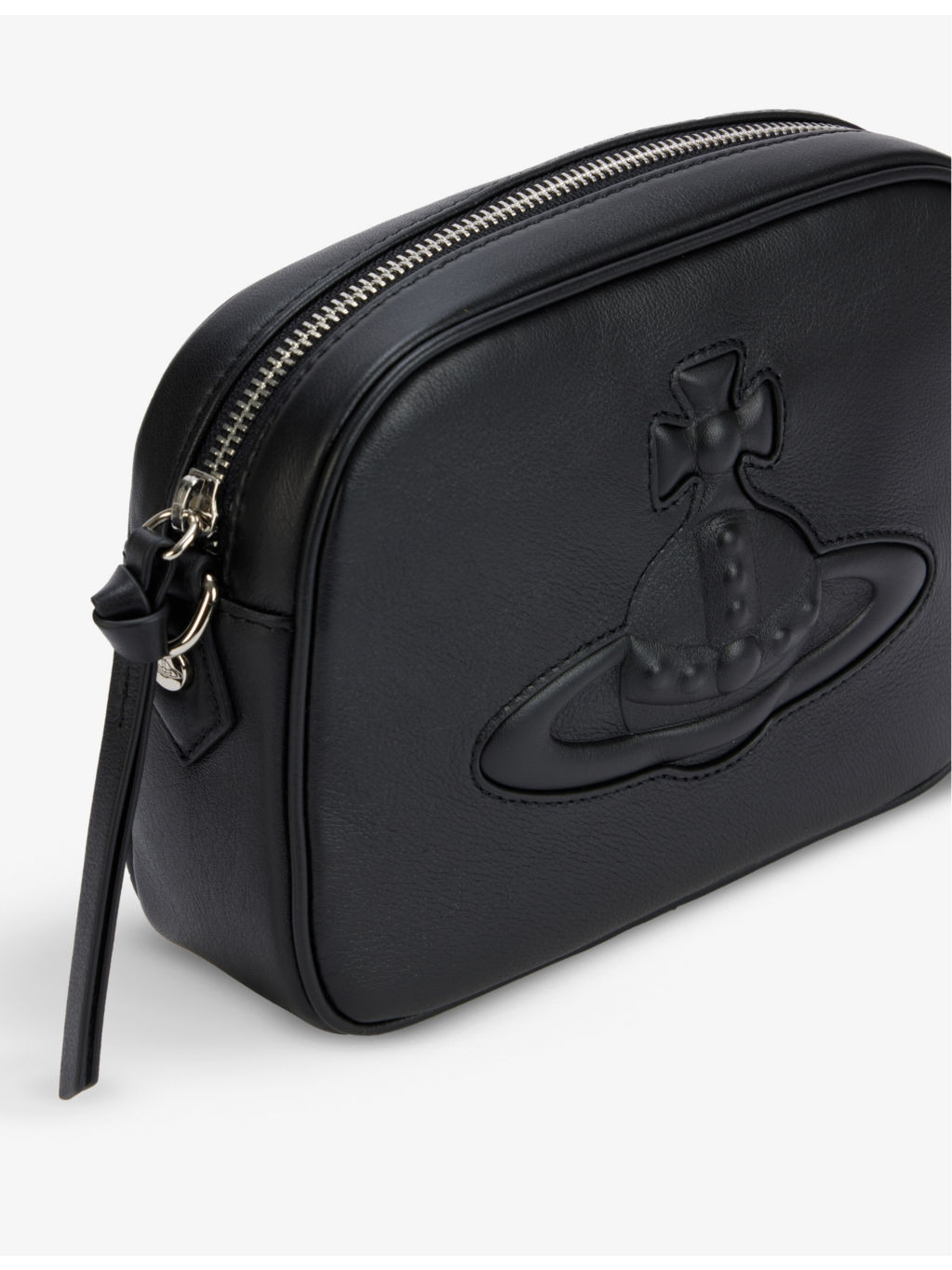 Anna logo-embossed leather camera bag - 2