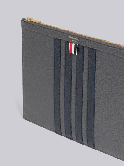 Thom Browne Pebble Grain Leather 4-Bar Medium Document Holder outlook