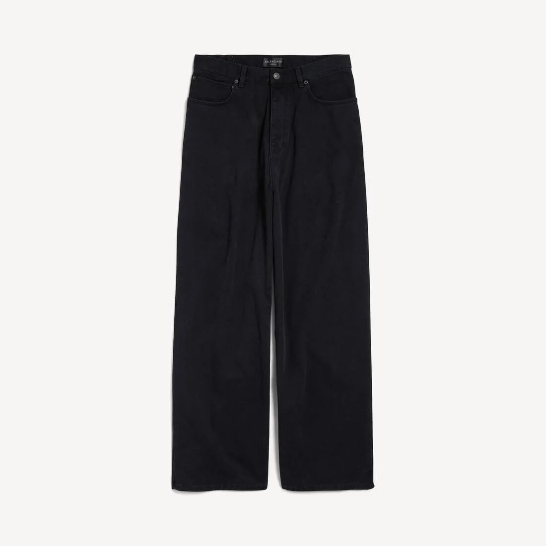 Women's Baggy Pants in Black - 1
